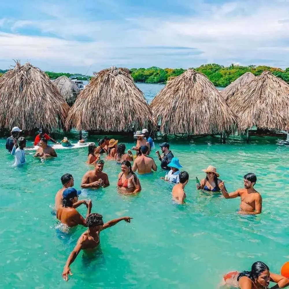 Cholón Island partying with crossover and beer