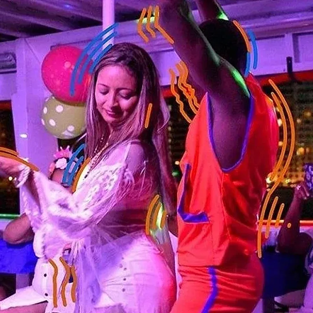 La bahía se vuelve pista de baile