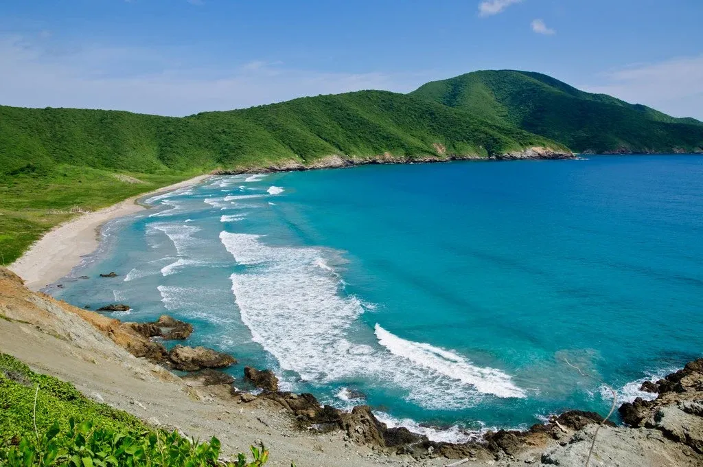 Playa Cristal with postcard-worthy waters